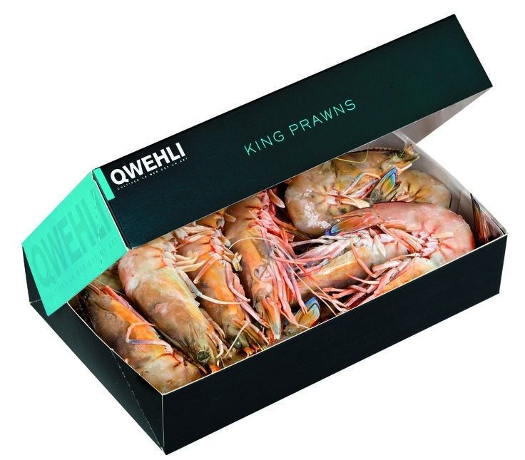 frozen shrimp boxes