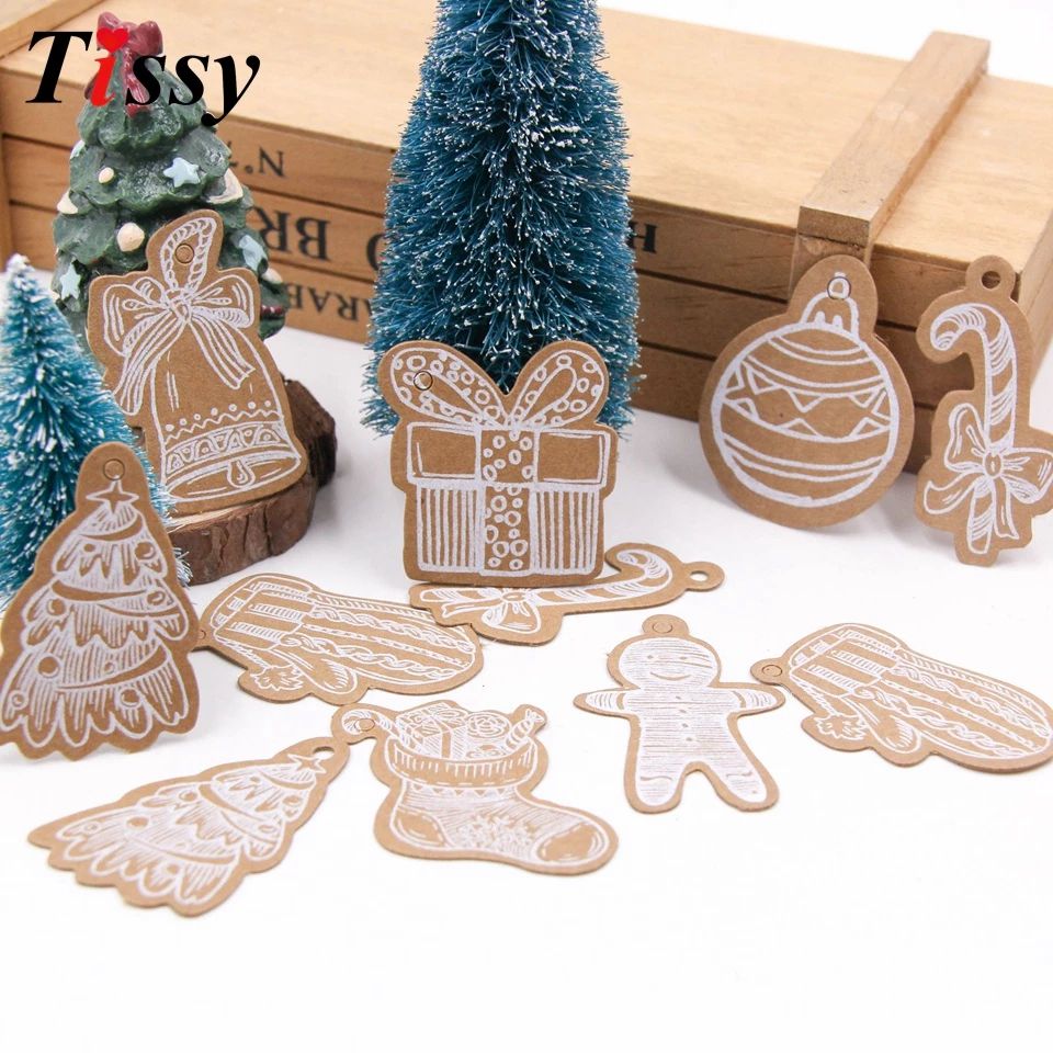 kraft gift tags